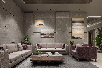 Contemporary residential kitchen interior design showcase