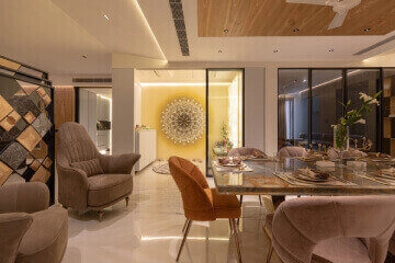 Minimalist residential hallway and entrance interior decor